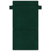 Vouwbare Bankbed Donkergroen 70 x 80 x 60 cm Stof