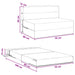 Vouwbare Bankbed Donkergroen 70 x 80 x 60 cm Stof