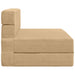 Vouwbare Bankbed Groen Grijs 70 x 80 x 60 cm Stof