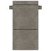 Vouwbare Bankbed Lichtgrijs 100 x 80 x 60 cm Stof