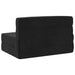 Vouwbare Bankbed Zwart 100 x 80 x 60 cm Stof