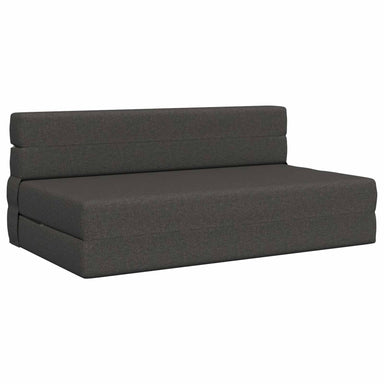 Vouwbare Bankbed Donkergrijs 152 x 86,5 x 60 cm Stof