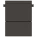 Vouwbare Bankbed Donkergrijs 152 x 86,5 x 60 cm Stof