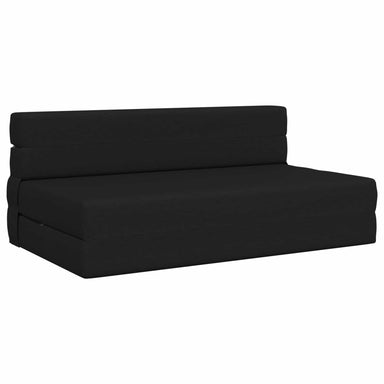 Vouwbare Bankbed Zwart 152 x 86,5 x 60 cm Stof