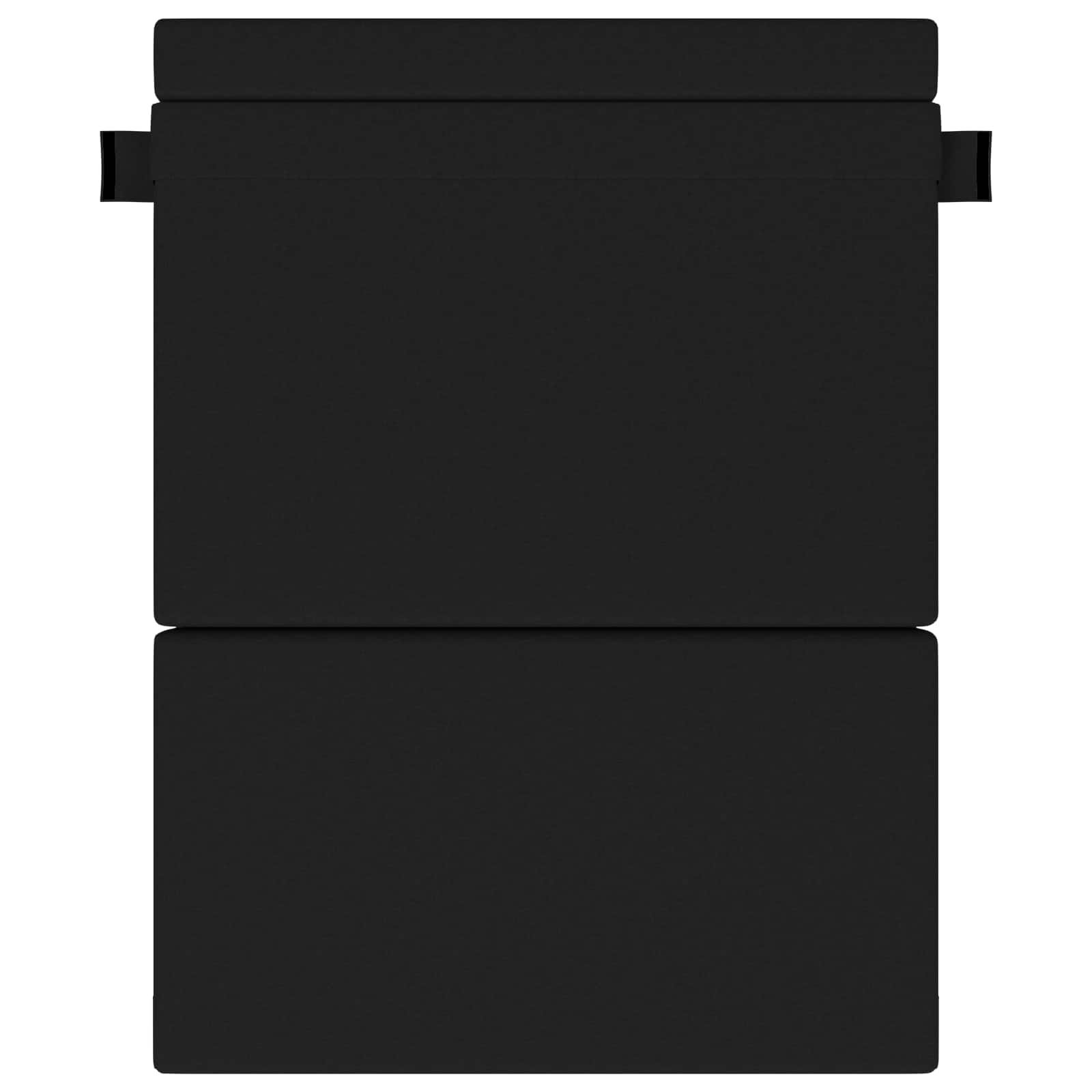 Vouwbare Bankbed Zwart 152 x 86,5 x 60 cm Stof