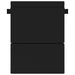 Vouwbare Bankbed Zwart 152 x 86,5 x 60 cm Stof