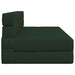 Vouwbare Bankbed Donkergroen 152 x 86,5 x 60 cm Stof