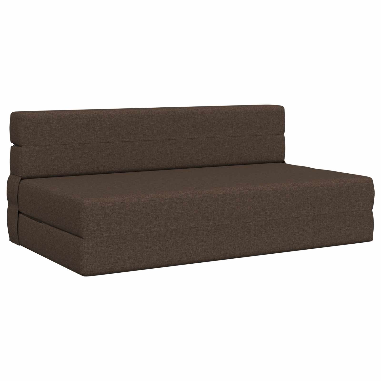 Vouwbare Bankbed Taupe 152 x 86,5 x 60 cm Stof