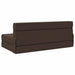 Vouwbare Bankbed Taupe 152 x 86,5 x 60 cm Stof