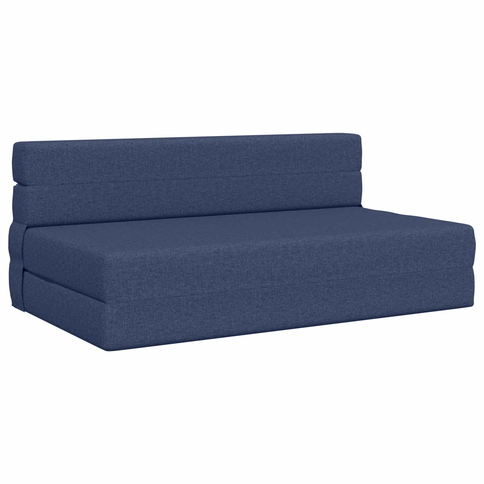 Vouwbare Bankbed Blauw 152 x 86,5 x 60 cm Stof