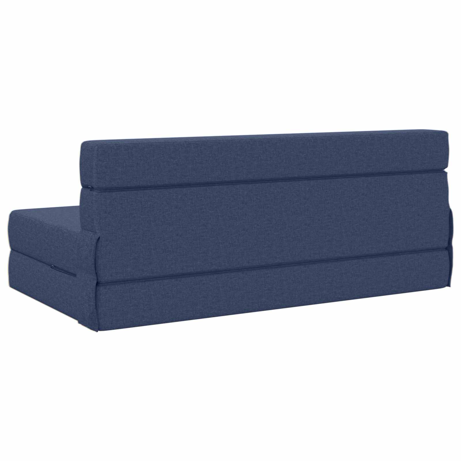 Vouwbare Bankbed Blauw 152 x 86,5 x 60 cm Stof