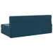 Vouwbare Bankbed Blauw 152 x 86,5 x 60 cm Stof