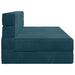 Vouwbare Bankbed Blauw 152 x 86,5 x 60 cm Stof