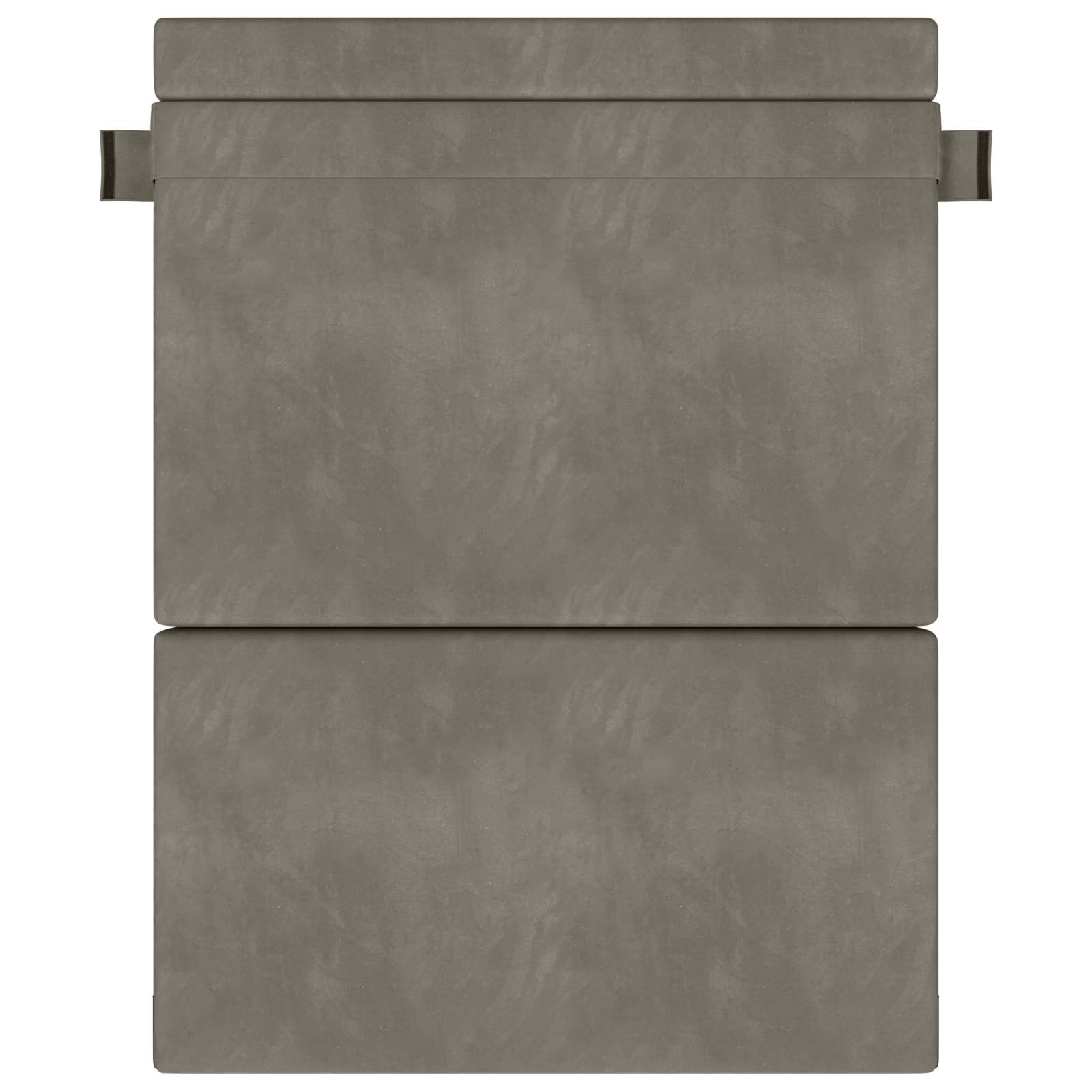 Vouwbare Bankbed Lichtgrijs 152 x 86,5 x 60 cm Stof
