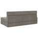 Vouwbare Bankbed Lichtgrijs 152 x 86,5 x 60 cm Stof