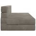 Vouwbare Bankbed Lichtgrijs 152 x 86,5 x 60 cm Stof