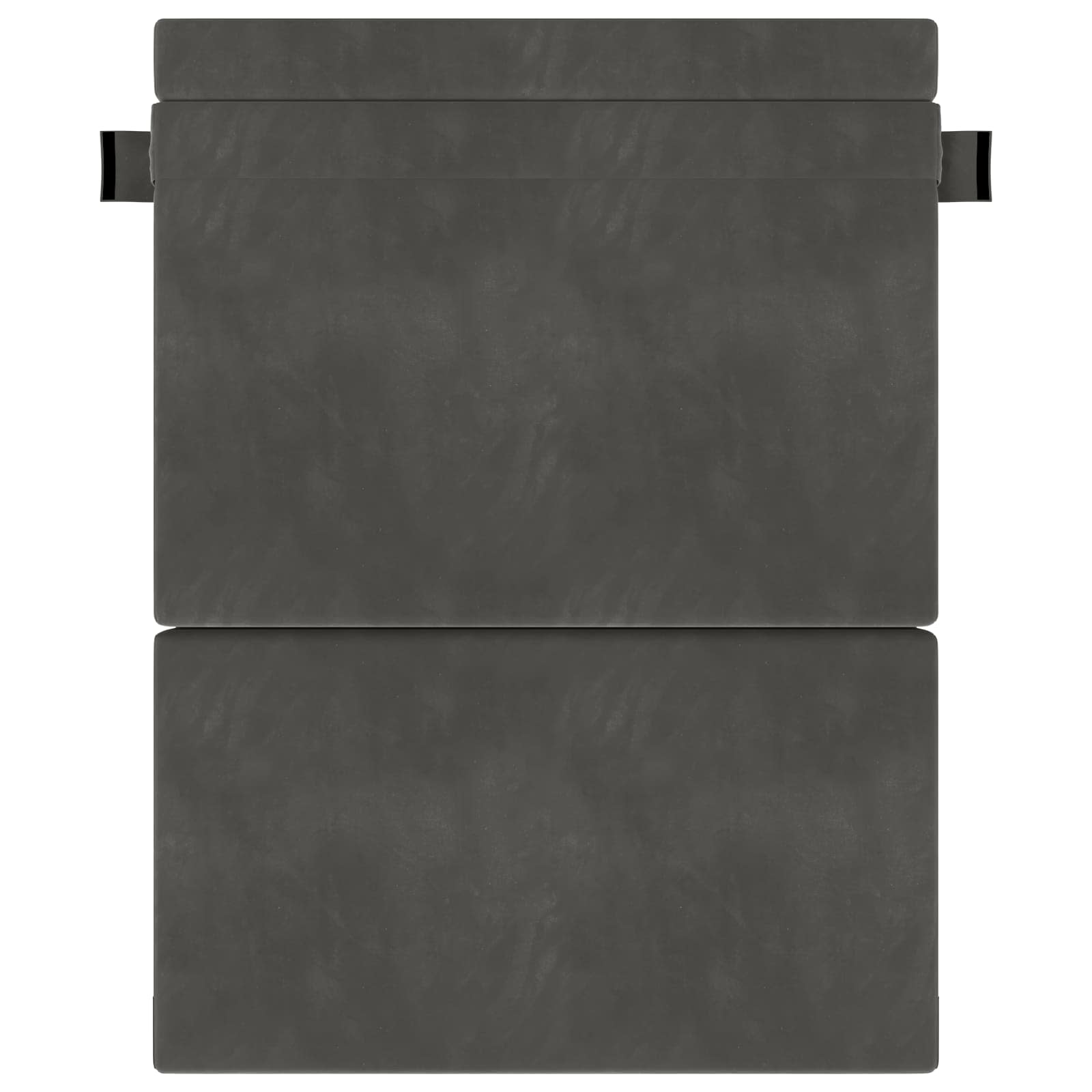 Vouwbare Bankbed Donkergrijs 152 x 86,5 x 60 cm Stof