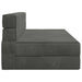 Vouwbare Bankbed Donkergrijs 152 x 86,5 x 60 cm Stof