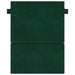 Vouwbare Bankbed Donkergroen 152 x 86,5 x 60 cm Stof