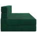Vouwbare Bankbed Donkergroen 152 x 86,5 x 60 cm Stof