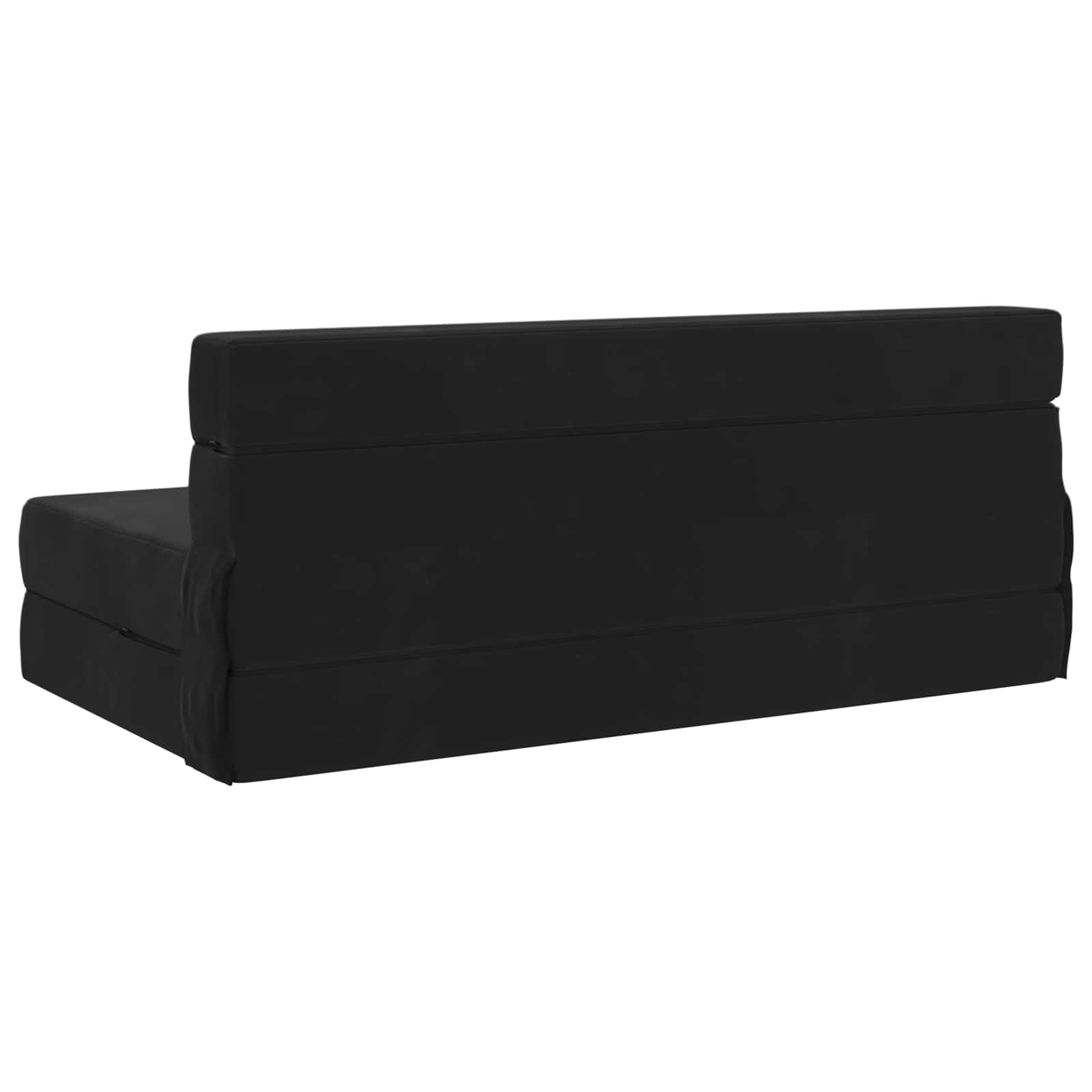 Vouwbare Bankbed Zwart 152 x 86,5 x 60 cm Stof