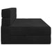 Vouwbare Bankbed Zwart 152 x 86,5 x 60 cm Stof