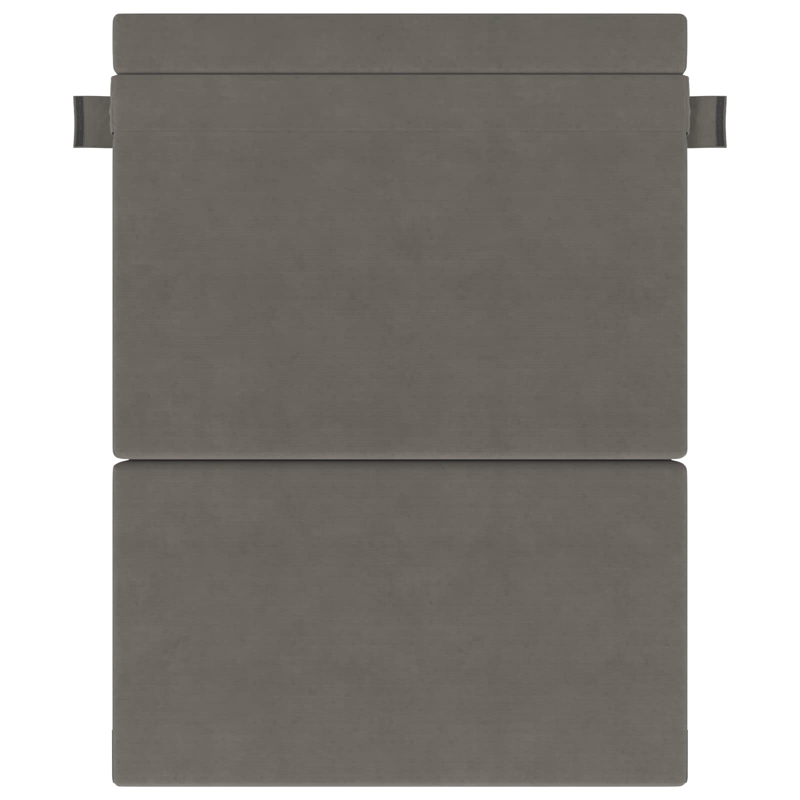 Vouwbare Bankbed Lichtgrijs 152 x 86,5 x 60 cm Stof
