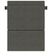 Vouwbare Bankbed Donkergrijs 152 x 86,5 x 60 cm Stof