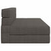 Vouwbare Bankbed Donkergrijs 152 x 86,5 x 60 cm Stof