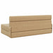 Vouwbare Bankbed Groen Grijs 152 x 86,5 x 60 cm Stof