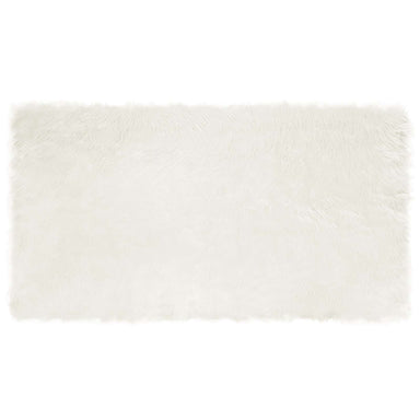 Tapijt van imitatie TAFALLA Wit 60 x 110 cm Polyester