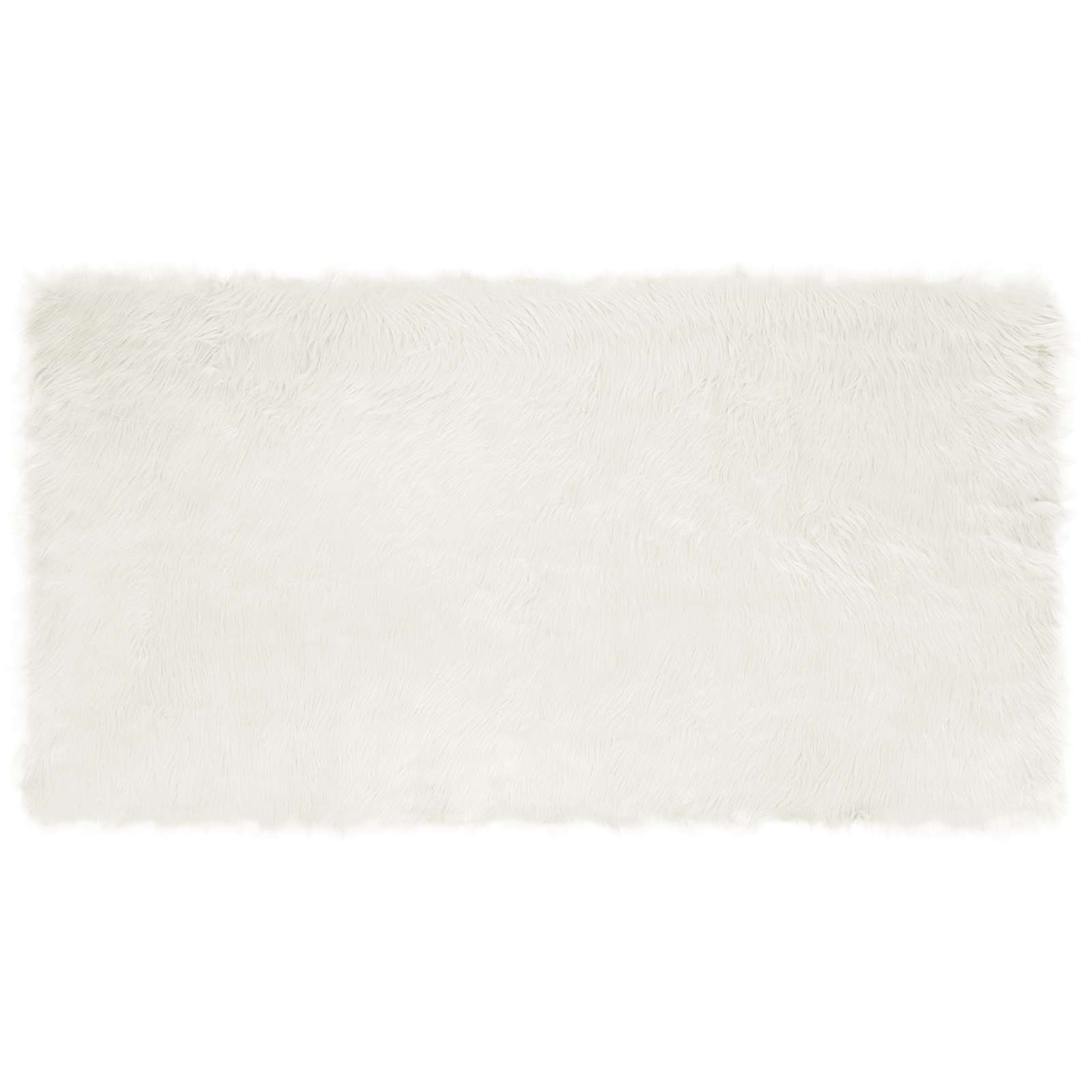 Tapijt van imitatie TAFALLA Wit 80 x 150 cm Polyester
