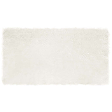 Tapijt van imitatie TAFALLA Wit 80 x 150 cm Polyester