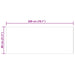 Tapijt van imitatie TAFALLA Wit 80 x 200 cm Polyester