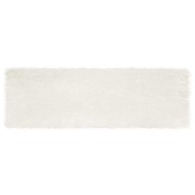 Tapijt van imitatie TAFALLA Wit 80 x 250 cm Polyester