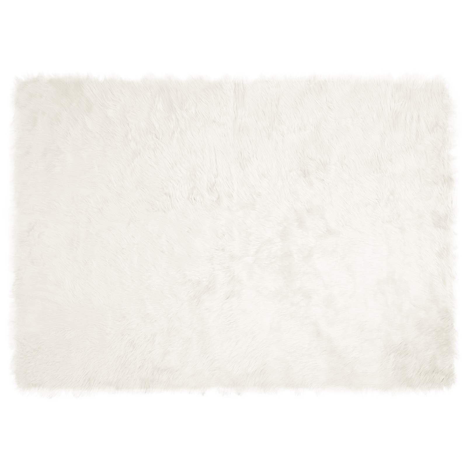 Tapijt van imitatie TAFALLA Wit 120 x 170 cm Polyester