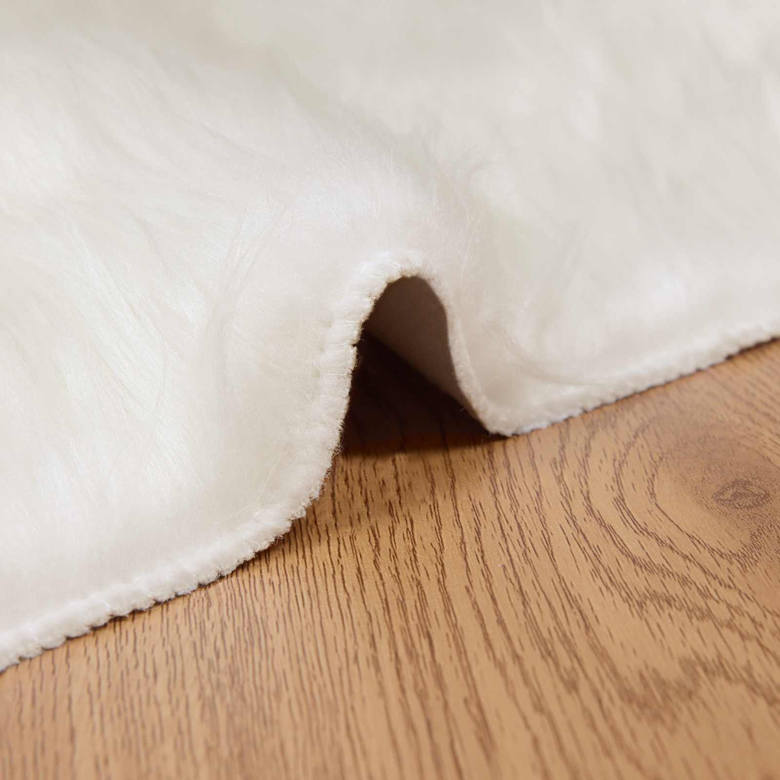 Tapijt van imitatie TAFALLA Wit 200 x 200 cm Polyester
