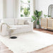 Tapijt van imitatie TAFALLA Wit 200 x 200 cm Polyester