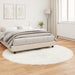 Tapijt van imitatie TAFALLA Wit Ø 160 cm Polyester