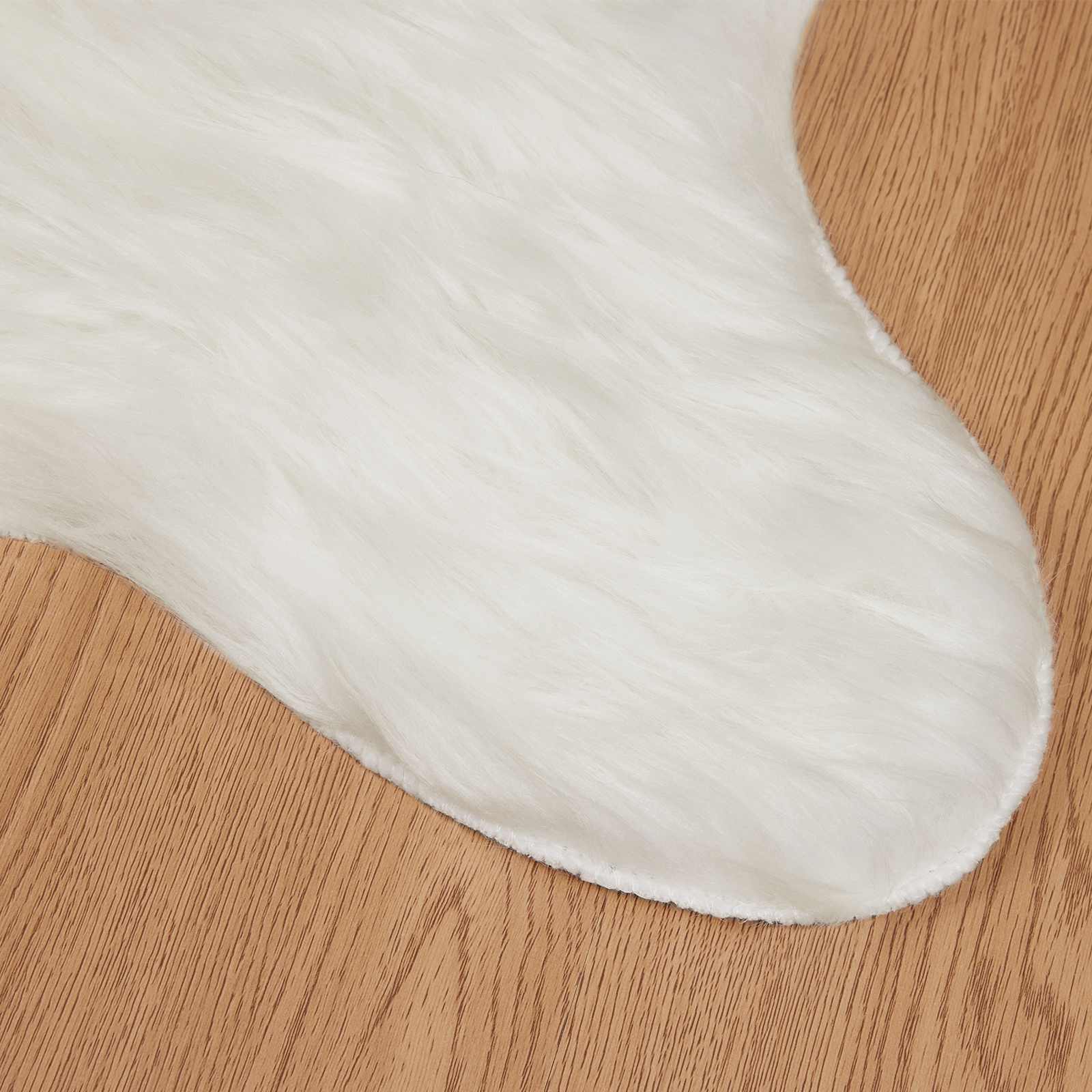 Tapijt van imitatie TAFALLA Wit 60 x 90 cm Polyester