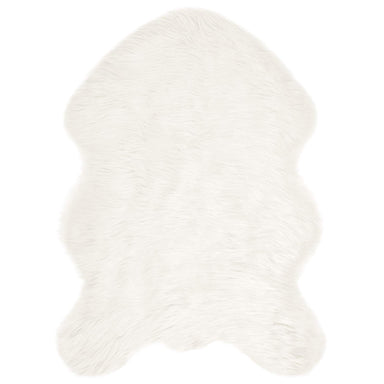 Tapijt van imitatie TAFALLA Wit 60 x 90 cm Polyester