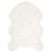 Tapijt van imitatie TAFALLA Wit 60 x 90 cm Polyester