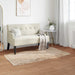 Tapijt van imitatie TAFALLA Beige 60 x 110 cm Polyester