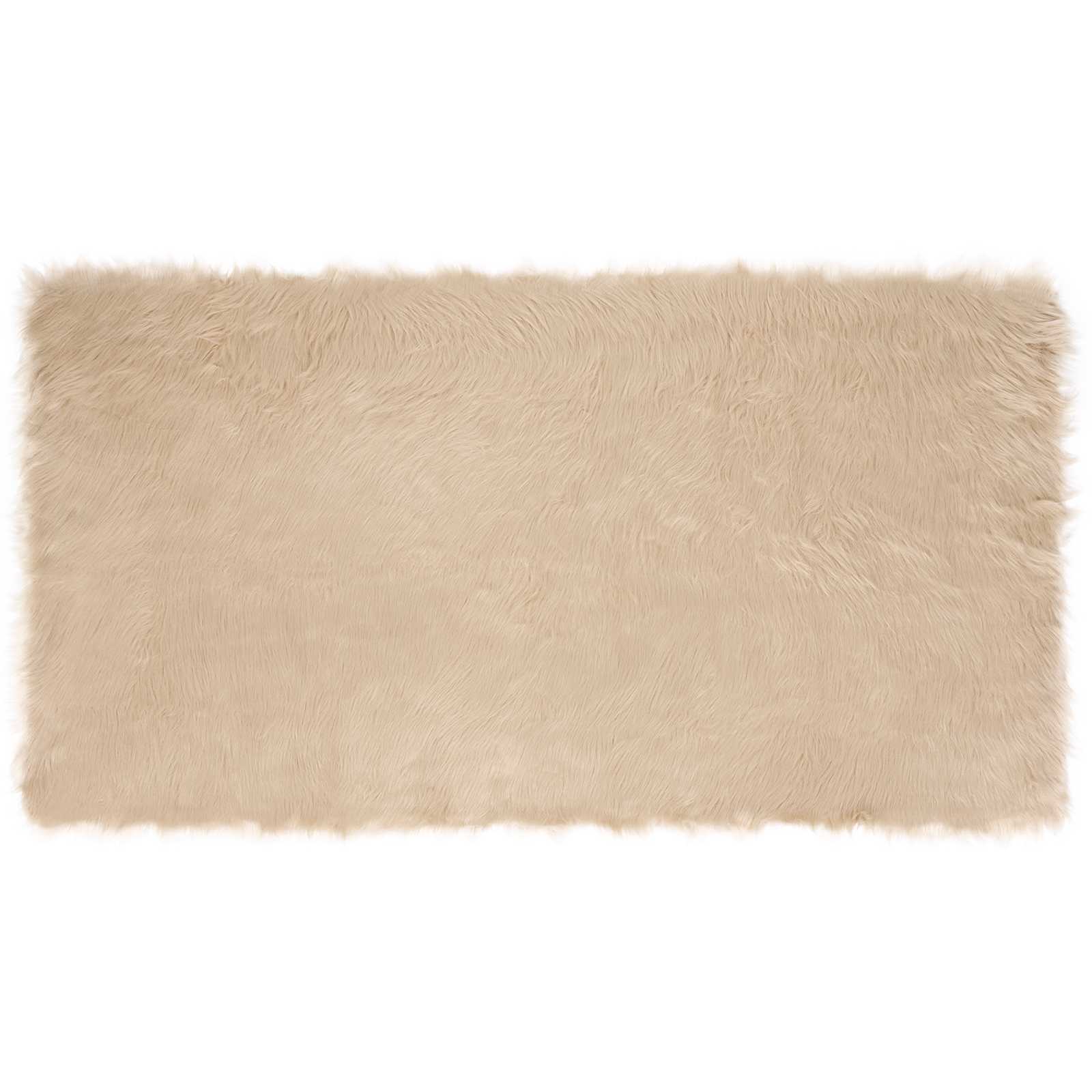 Tapijt van imitatie TAFALLA Beige 60 x 110 cm Polyester