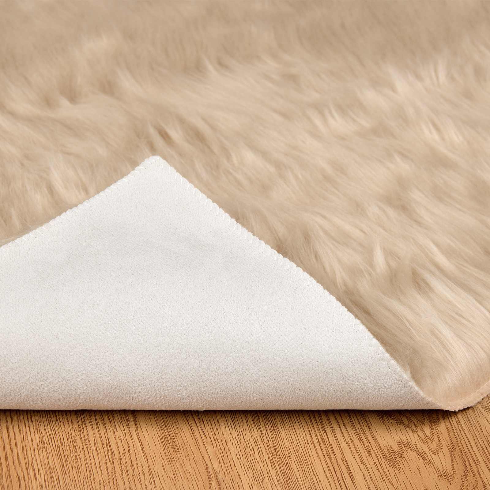 Tapijt van imitatie TAFALLA Beige 80 x 150 cm Polyester