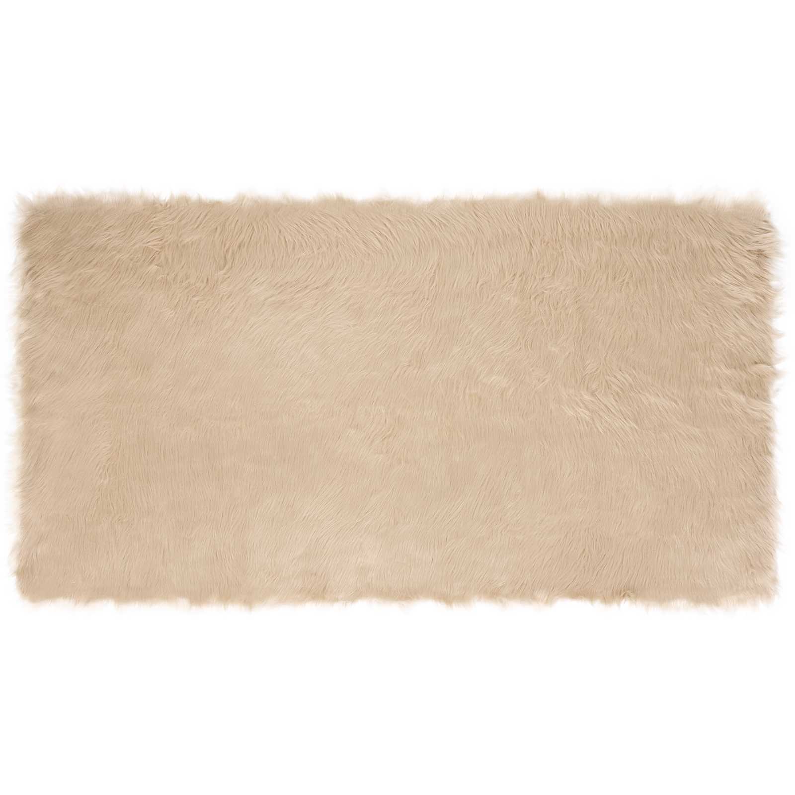 Tapijt van imitatie TAFALLA Beige 80 x 150 cm Polyester