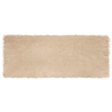 Tapijt van imitatie TAFALLA Beige 80 x 200 cm Polyester