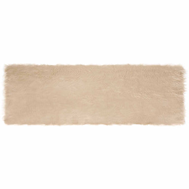 Tapijt van imitatie TAFALLA Beige 80 x 250 cm Polyester