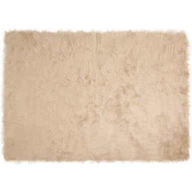 Tapijt van imitatie TAFALLA Beige 140 x 200 cm Polyester
