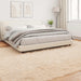 Tapijt van imitatie TAFALLA Beige 200 x 280 cm Polyester